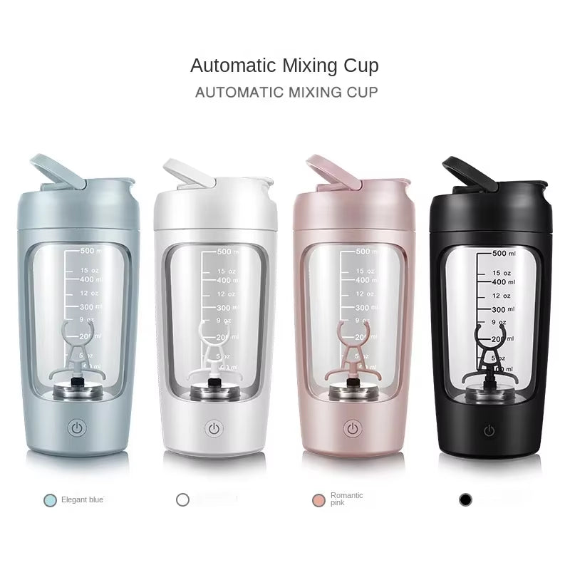 650Ml USB Electric Portable Protein Powder Shaker Bottle Whey Shake Cup Whey Protein Mixing Cup for Gym Fitness Sport with Scale